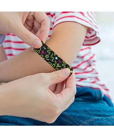 NOLITOY Glow-in-the-Dark Adhesive Wound Plaster - Breathable Self-Adhesive Bandages for Injuries | Decorative Patches for Kids & Adults - Buy Online on GoSupps.com