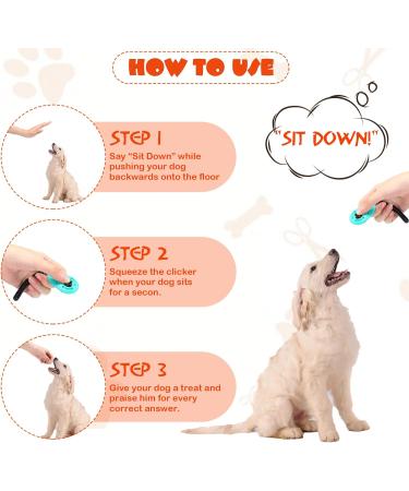 30 Pcs Dog Training Clicker Pet Training Clicker with Wrist Strap Dog Clicker Cat Clicker Pet Clicker Bird Clicker Puppy Training Supplies for Dogs Cats Horses Birds Behavioral Training Accessories - Buy Online on GoSupps.com