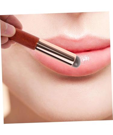 Mikinona Silicone Lip Brush Lipstick Lip Scrub Brush Lip Brush Wand Lip Applicator for Lip Gloss Women Makeup Tools Lip Balm Applicator Makeup Brush Lip Gloss Brush Cosmetics Brush Plastic - Buy Online on GoSupps.com