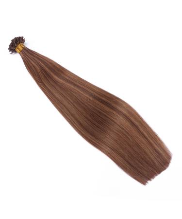 High-Quality #6/12 Keratin Bonding Hair Extensions - 60cm 50 Strands 100% Remy - U-Tip by Novon Hair - Buy Online on GoSupps.com