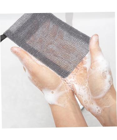 Healeved 8 Pcs Soap Soap Holder Bathing Soap Bar Soap Soap Grey Nylon Fiber - Buy Online on GoSupps.com