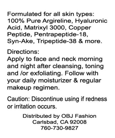 Magic Collagen Booster Serum - Time Reversing Anti-Aging with Argireline Matrixyl 3000 & Copper Peptides - 1oz - Buy Online on GoSupps.com