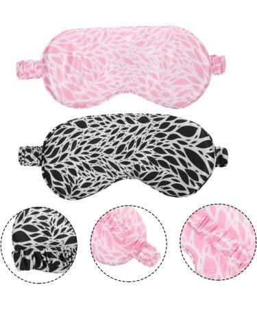 Shop Minkissy 2pcs Blackout Silk Weighted Eye Mask - Comfortable Unisex Sleeping Eyewear for Travel & Relaxation - Buy Online on GoSupps.com