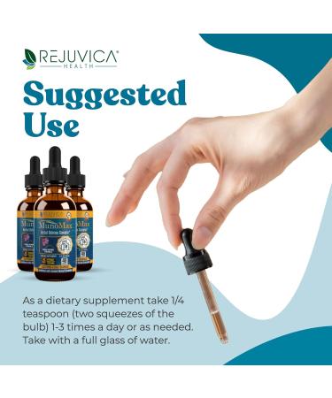 Rejuvica Health MunoMax + Active B-12 - Advanced Immune Support Bundle - Liquid Delivery for Better Absorption - Buy Online on GoSupps.com