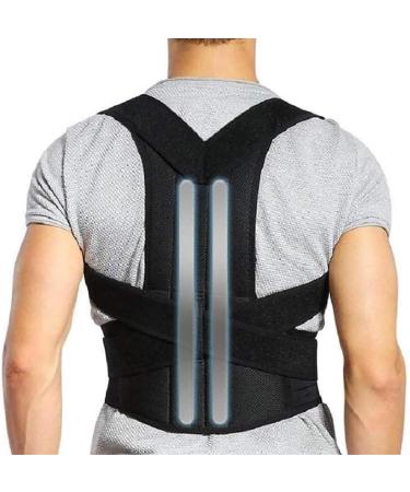 Adjustable Scoliosis Posture Corrector Full Back Support Corset for Men Women Shoulder Neck Clavicle Spine Support Lumbar Support M B