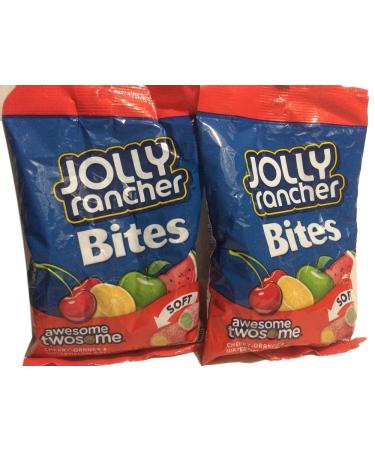 Jolly Rancher Jolly Rancher Awesome Twosome Fruit Chew Bags 184g (Pack of 2)