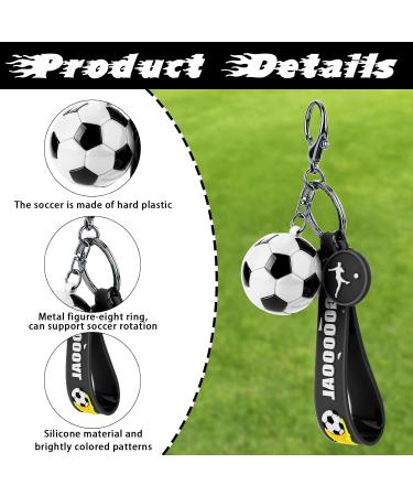 Amaxiu Football Keychain | Mini Soccer Game Gift | Silicone Sport Keychain for Boys & Girls | Perfect Gift for Football Fans - Buy Online on GoSupps.com