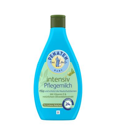 PENATEN Lait de soin intensif (400 ml) lotion corporelle intense et absorption rapide pour b b dans un flacon recyclable hydrate pendant 24 heures prot ge et nourrit avec de la vitamine E et de