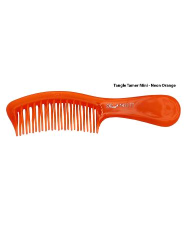 Krest Teal Tangle Tamer Curved Tooth Comb - Detangle Hair Effortlessly - Buy Online on GoSupps.com