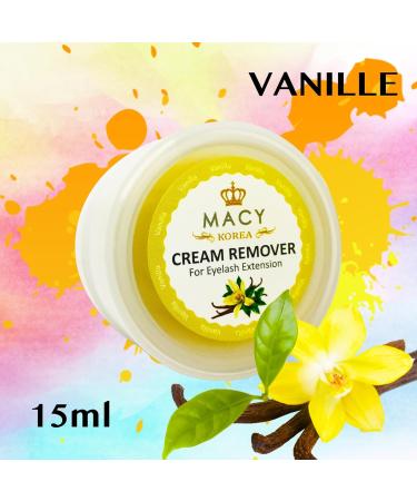 Buy P-Beauty Eyelash Remover Cream - Fast Skin-Friendly Lash Extension Remover | 15g Vanilla | Shop Internationally - Buy Online on GoSupps.com