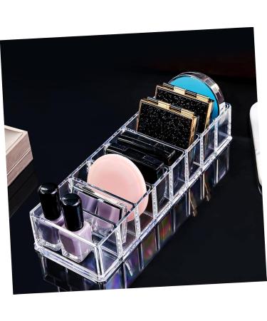 Beavorty 2 Pcs 8 Acrylic Makeup Rack Acrylic Display Risers Beauty Care Holder Nail Polish Lipstick - Buy Online on GoSupps.com