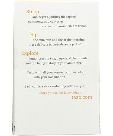 Tazo Decaf Chai Black Tea Filterbags - 20 Count - Buy Online on GoSupps.com