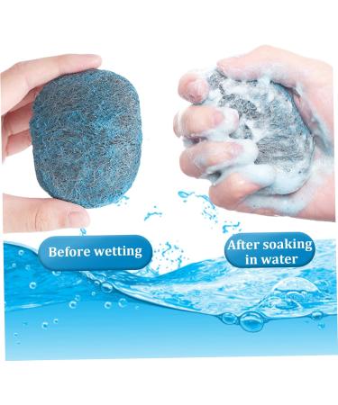 Steel Wool Scrubber 12Pcs Steel Wool Soap Pads Reusable Steel Wool Pads Absorbent Pre-Soaped Scouring Pad Sponges Washing Up for Household Cleaning Kitchen Dishes Pots Pans and Ovens - Buy Online on GoSupps.com
