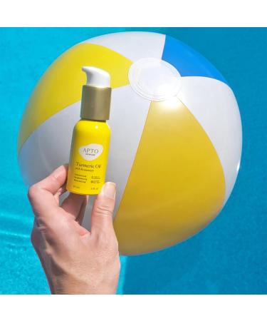 Turmeric Oil with Rosemary - Brightening & Moisturizing Facial Oil | Skincare | 2 fl. oz - International Shipping - Buy Online on GoSupps.com