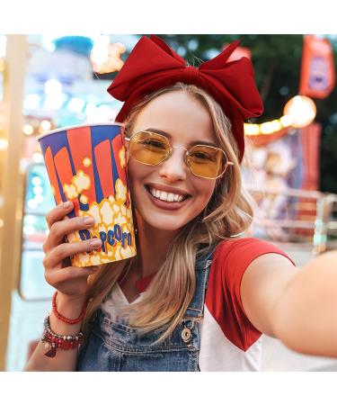 WLLHYF Red Bow Headband - Non-Slip Fashion Hair Accessory for Women, Valentine's Day Gift - Buy Online on GoSupps.com