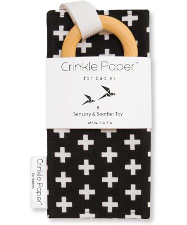 Crinkle Paper Toy for Babies | Eco-Friendly Sensory Teether | BPA-Free Organic Beeswax Seal - Buy Online on GoSupps.com