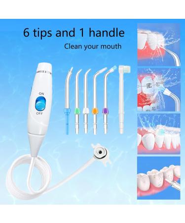 Oral Hygiene Accessories | Water Hose with Flosser Replacement Jet Tip for Waterpik WP-100 WP-300 WP-660 WP-900 - Buy Online on GoSupps.com