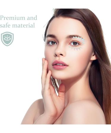 6 pi ces Stickers Maquillage Yeux Temporaires Couleurs Arc-ciel pour Visage Festival Carnaval Halloween Cosplay Safe et Non Permanent - Buy Online on GoSupps.com