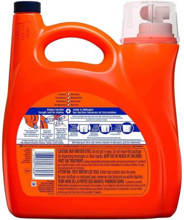 Tide Ultra Concentrate OXI Advanced Power Liquid Laundry Detergent - Extra Stain Removal for Whites & Colors 165 oz 89 Loads - International Shipping Available - Buy Online on GoSupps.com