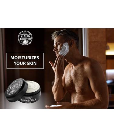 Luxury Sandalwood Shaving Cream for Men - Smooth & Silky Shave - 5.3oz - Buy Online on GoSupps.com