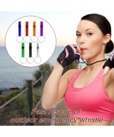 14 Piece Aluminum Survival Whistle Set - Emergency Signal Pipe for Camping Hiking & Dog Training - Buy Online on GoSupps.com