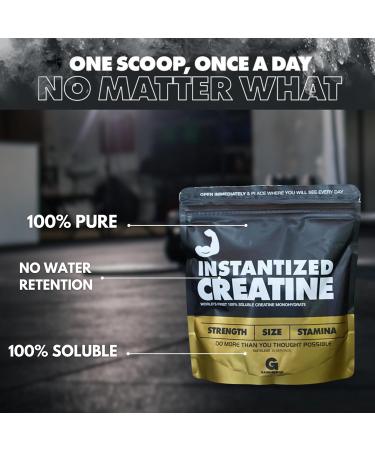 Instantized Creatine Monohydrate | 100 Servings | Boost Strength, Performance & Muscle Building | 1.1lb Pack - Buy Online on GoSupps.com