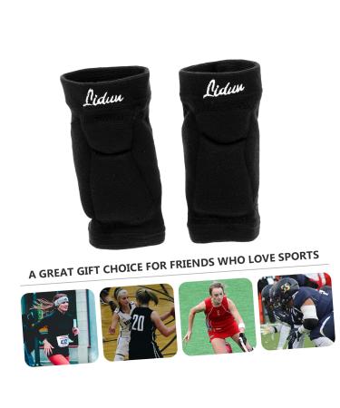 Mobestech Thick Sponge Elbow Pads & Braces for Men - Support Sleeves Splints & Protectors for Tennis & Volleyball | Black - Buy Online on GoSupps.com