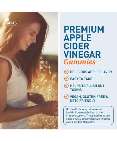 Dr. Tobias Apple Cider Vinegar Gummies & Colon Everyday Health - Daily Digestive Detox and Cleanse Support with ACV Gummies & Psyllium Husk Powder - Buy Online on GoSupps.com