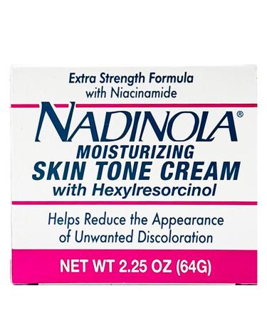 Genuine Moisturizing Skin Tone Cream Extra Strenght Updated Formula with Niacinamide 2.25 oz