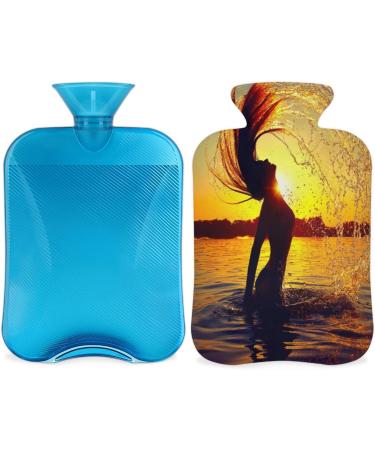 Girls' 2L PVC Heat Bottle for Pain Relief | Heat & Cold Therapy for Cramps Neck Shoulders & Feet - Buy Online on GoSupps.com