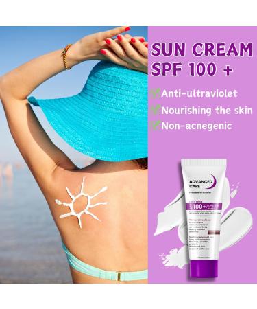 100 SPF Sunscreen for Face & Body - 1Pc Outdoor Sun Screen 100 SPF - Sport Sun Screen Protector for Women & Men 80G 2.82 Ounce (Pack of 1) - Buy Online on GoSupps.com