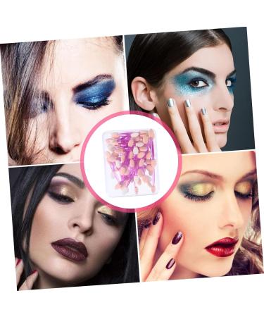 WOONEKY 100pcs Double Ended Eyeshadow Brush Double-ended Eyedhadow Brush Double-ended Eyeshadow Eye Shadow Sponge Dual Sides Eyeshadow Makeup Applicator - Buy Online on GoSupps.com