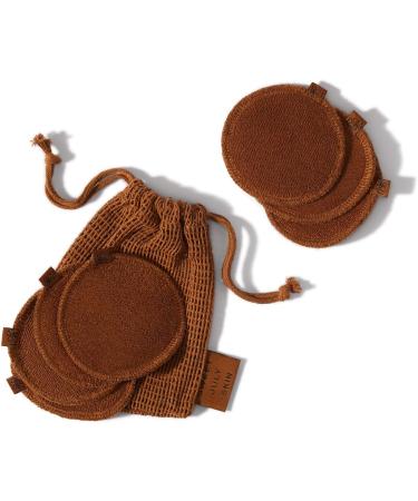 SWEET JULY Reusable Face Rounds - 100% Cotton Soft & Absorbent Eco-Friendly Skincare Includes Washable Bag (Pack of 7) - International Shipping Available - Buy Online on GoSupps.com