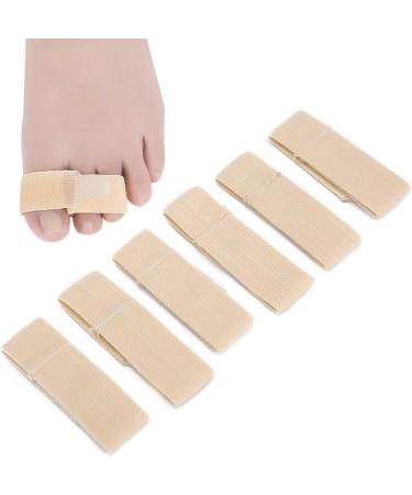 6-Piece Soft Elastic Hammer Toe Separators - Smooths Crooked Toes & Aligns Hallux Valgus - Buy Online on GoSupps.com