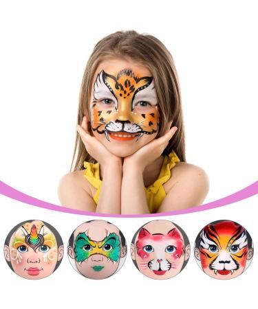 2 Gabarits de Maquillage Visage A4 en Plastique R utilisables Planche d'Entra nement Maquillage Artistique pour D butants Mod les Gar on et Fille pour Peinture Paupi res et Cils - Buy Online on GoSupps.com