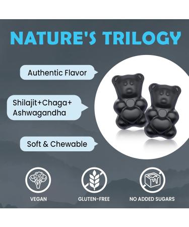 84 000 MG Organic Shilajit Gummies with 85+ Trace Minerals Fulvic Acid Shilajit for Men & Women Energy & Immune Support High Potency Gold Grade Sugar-Free Vegan 100% Natural 60 Gummies 60 Count (Pack of 1) - Buy Online on GoSupps.com