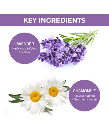 Nykaa Naturals Face Wash - Lavender and Chamomile For Women 3.38 oz Cleanser - Buy Online on GoSupps.com