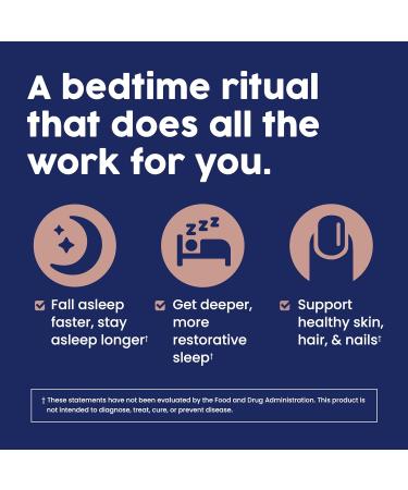 NativePath Collagen PM - Chocolate Nighttime Collagen Peptides Powder with Magnesium GABA L-Theanine and Melatonin - 20 Servings 9.8 Ounce (Pack of 1) - Buy Online on GoSupps.com