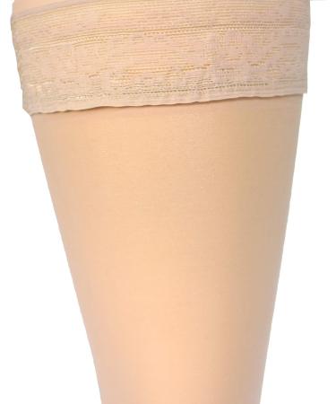 Truform Compression 30-40 Mmhg Sheer Thigh High Stockings Beige X-Large 2 Count - Buy Online on GoSupps.com