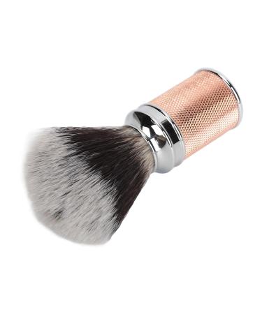 Beard Foam Brush - Curved Aluminum Handle & Soft Brush for Dirt Removal - Rose Gold | International Shipping - Buy Online on GoSupps.com