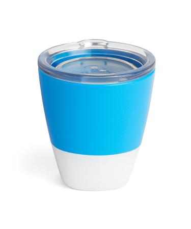 Munchkin  Splash  Open Toddler Cup with Training Lid  7 Ounce  Blue