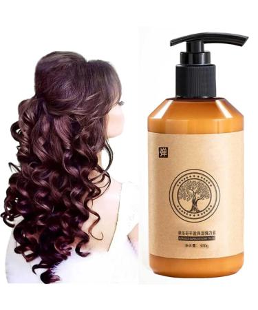Moroccan Curl Conditioner Curl Styling Volumizing Conditioner Styling Curly Hair Long-Lasting Styling Elastina Para El Cabello Moroccan Volume Moisturising Elasticity (1 Pack (300g))