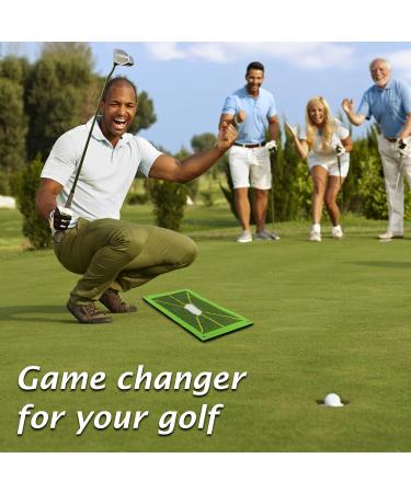 Golf Training Mat for Swing Detection and Posture Correction - Indoor/Outdoor Golf Practice Aid for Men and Women - Buy Online on GoSupps.com