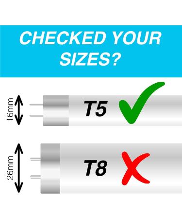 iQuatics Juwel Compatible Aquarium Fluorescent Light Bulb T5 (3 Pack) White 14000k 35w 742mm 30 White 14000k 35w 742mm 30 - Buy Online on GoSupps.com