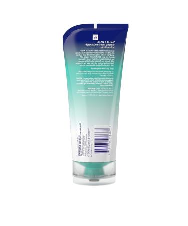 Buy Clean & Clear Deep Action Cream Facial Cleanser for Sensitive Skin - Gentle Oil-Free Daily Face Wash (6.5 oz) - International Shipping Available - Buy Online on GoSupps.com