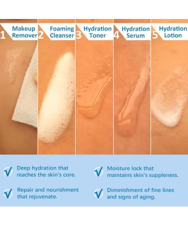 Best Facial Kits for Estheticians | Large 17.6 Fl Oz Skin Care Set | Hyaluronic Acid Products for Beauty Salons | Paraben Free - Buy Online on GoSupps.com