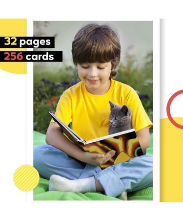 4 Pocket Trading Card Binder - Holds 256 Cards - For Baseball, Football, Basketball - Card Holder Book for Standard Size Cards - Buy Online on GoSupps.com