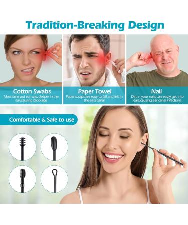 17 Pcs Stainless Steel Ear Pick Set - Ear Wax Removal & Cleaning Kit with Brush and Storage Box - Buy Online on GoSupps.com