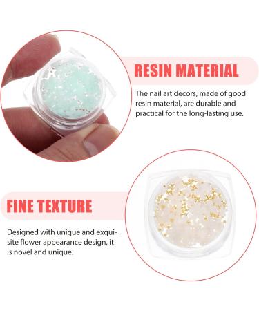 FRCOLOR 6 Boxes Nail Art Accessories Flower Flatback Resin Manicure Nail Rhinestones Resin Nail Stickers Nail Decorations Flower Resin Nail Accessories Resin Manicure Decor Girl 3d - Buy Online on GoSupps.com