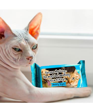 Buy Excuse My Dog Wipes | Funny Gag Gift for Dog & Cat Lovers | Travel Size | Made in America | Perfect Adult Stocking Stuffer - Buy Online on GoSupps.com